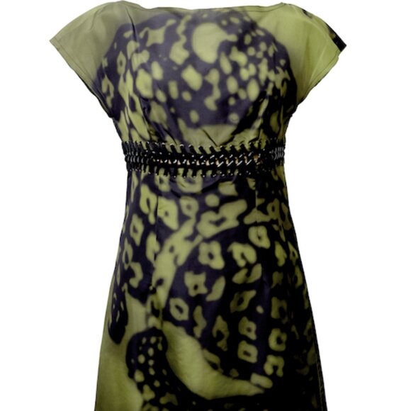 Prada Leopard Shift Dress - Picture 1 of 9
